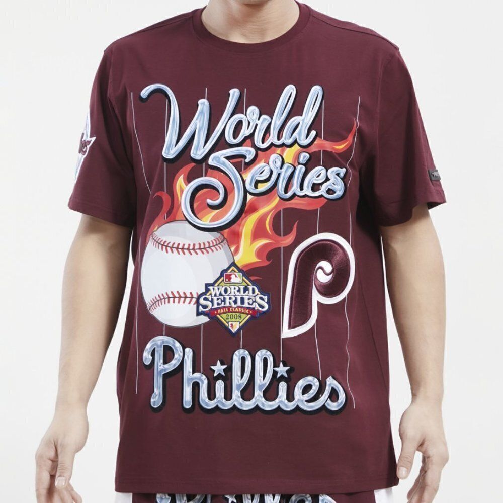 Pro Standard Philadelphia Phillies 2008 World Series Graphic Tee NWT Mens Large